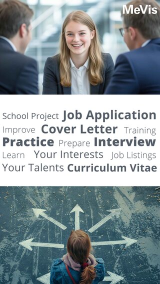 School project - Students tackle real-world job applications
