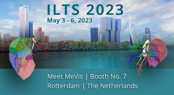 Meet MeVis Medical Solutions AG at ILTS 2023 in Rotterdam, The Netherlands.
