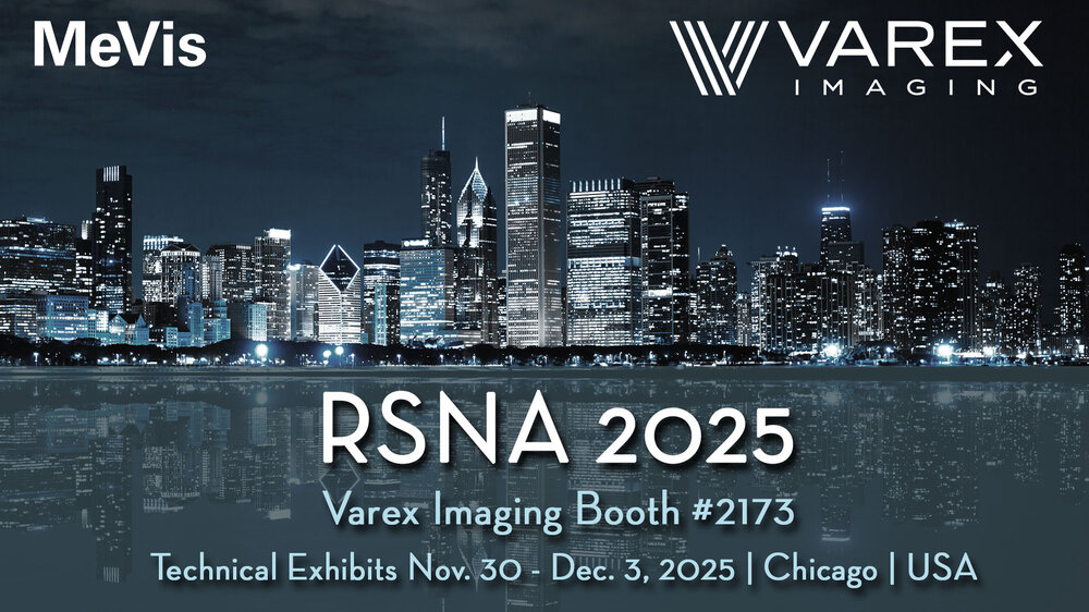 Meet MeVis at the Varex Imaging booth at RSNA 2025