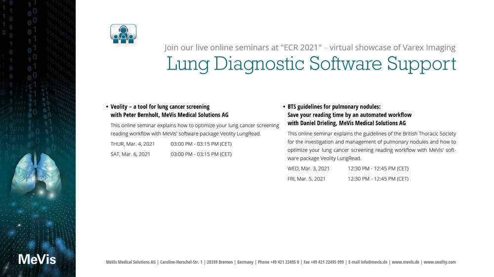 Lung Diagnostic Software Support